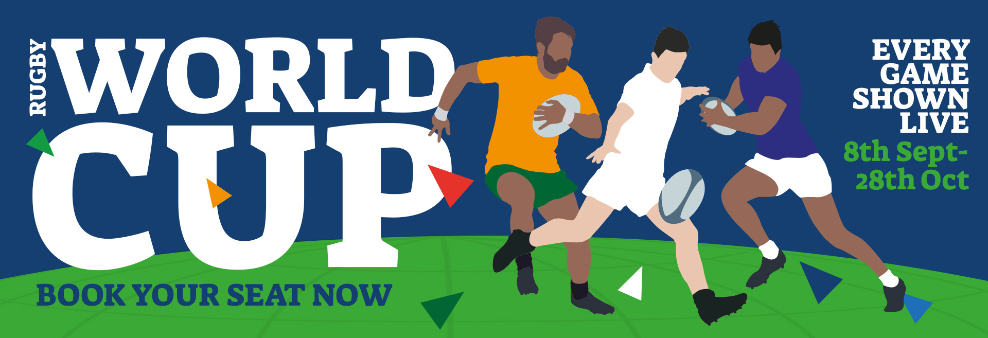 Watch the Rugby World Cup at Crown & Greyhound