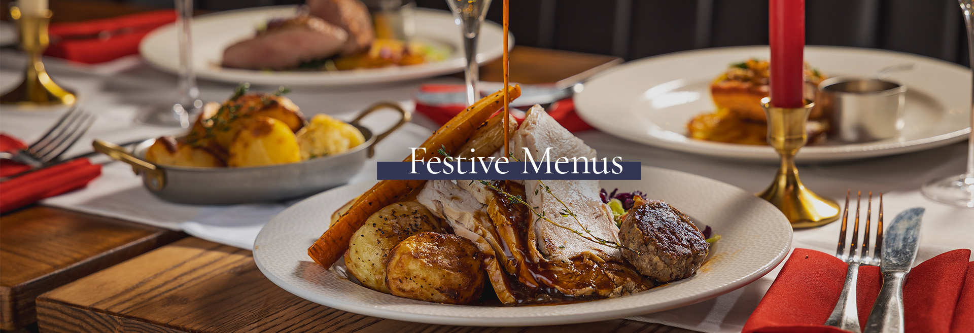 Festive Christmas Menu at Crown & Greyhound 
